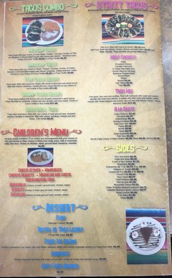 Menu photo 6 Mis Tres Flores Waseca, MN