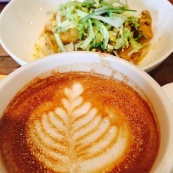 Paper Co Cafe - Flat white !!! - Coffee & Tea Near Me - Houston, Texas