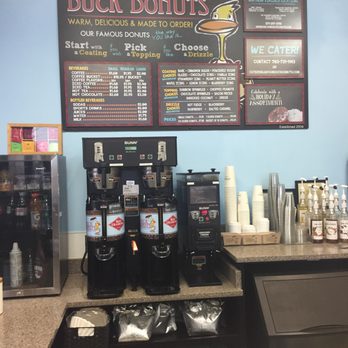 Duck Donuts - The menu board. - Donuts Near Me - Arlington, Virginia