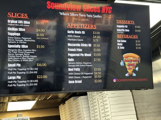 Menu photo 1 Soundview Slices New York, NY Menu photo 1 Soundview Slices New York, NY