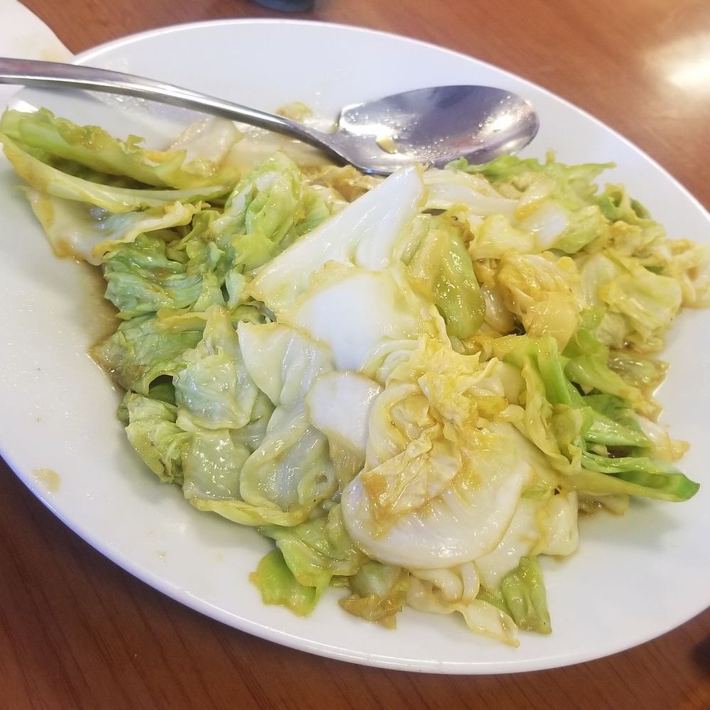 Noodle Thyme - Sweet and sour cabbage, was so good. Brought out the natural sweetness of the cabbage. - Chinese Near Me - Kennewick, Washington Noodle Thyme - Sweet and sour cabbage, was so good. Brought out the natural sweetness of the cabbage. - Chinese Near Me - Kennewick, Washington