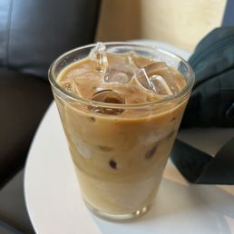 Cold brew with half and half Cold brew with half and half