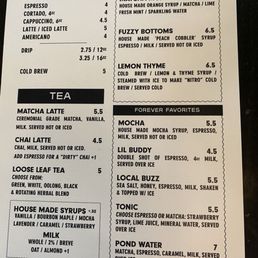 Menu Menu