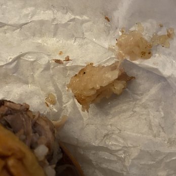 Dickey's Barbecue Pit - Lancaster - Thick, cold, chunky fat all throughout the sandwich and when I called the lady said she made it fresh? FOH lol - Barbeque Near Me - Lancaster, California