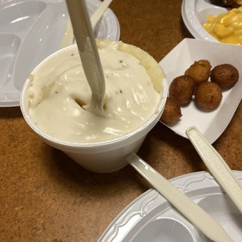 Country Barbeque - Mashed with gravy - Barbeque Near Me - High Point, North Carolina