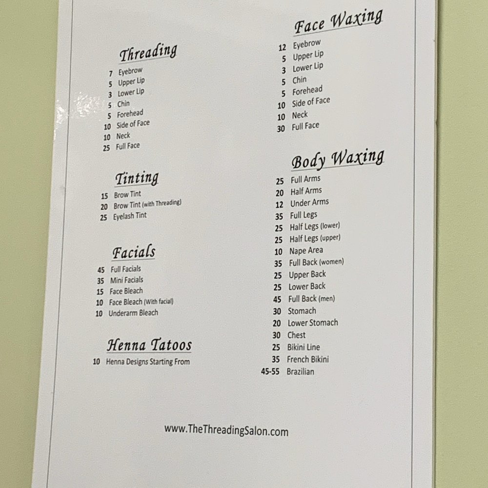 Menu Menu
