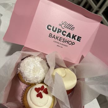 Little Cupcake Bakeshop - Coconut, Vanilla, Vegan Red Velvet - Cupcakes Near Me - Brooklyn, New York