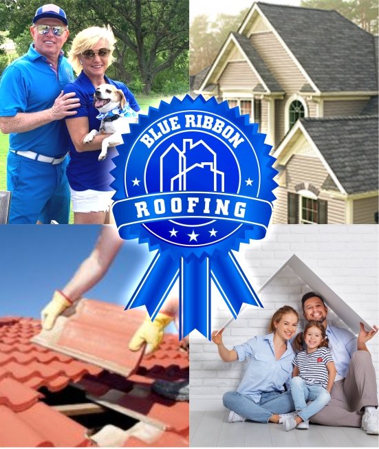 Slide of Blue Ribbon Roofing