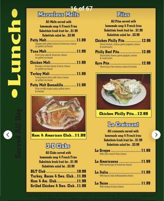 Menu photo 2 Joe's Cafe St. Joseph, MI