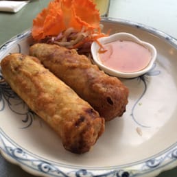 Hot and oily spring rolls