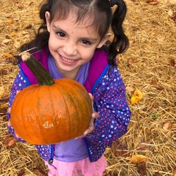 Learning Land Early Learning Program -Kent Campus - Zay at the annual Learning Land Pumpkin Patch