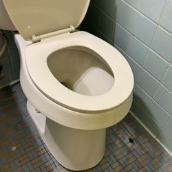 Budget Inn - Toilet would not stay up