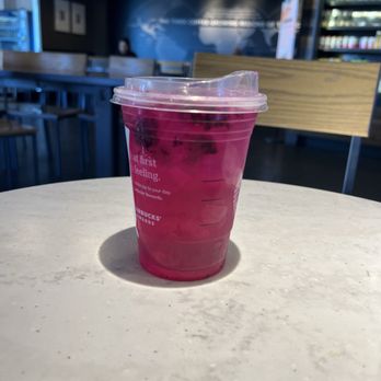 Starbucks - First time trying the dragon drink - Coffee & Tea Near Me - Fairfield, California