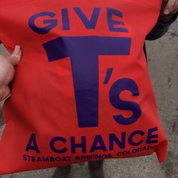 Give TS A Chance - Bag to carry your purchases! Reusable! Love it.