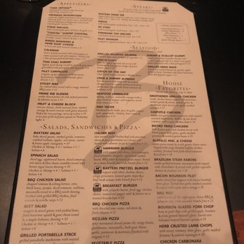 Baxters American Grille - New American Near Me - Bloomington, Illinois
