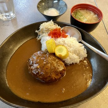 Sazanami - Hambagu Curry with Tonjiru Soup - Sushi Bars Near Me - Fort Lee, New Jersey Sazanami - Hambagu Curry with Tonjiru Soup - Sushi Bars Near Me - Fort Lee, New Jersey