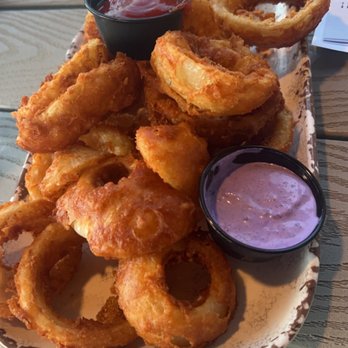 Purple Goat - Beer Battered Onion Rings - Bars Near Me - Rochester, Minnesota Purple Goat - Beer Battered Onion Rings - Bars Near Me - Rochester, Minnesota