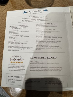 Menu photo 6 Il Pastaio di Eataly Dallas, TX