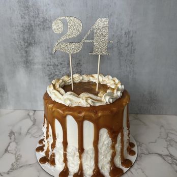 The Crafted Cake - Custom vanilla-coconut-caramel cake. - Custom Cakes Near Me The Crafted Cake - Custom vanilla-coconut-caramel cake. - Custom Cakes Near Me