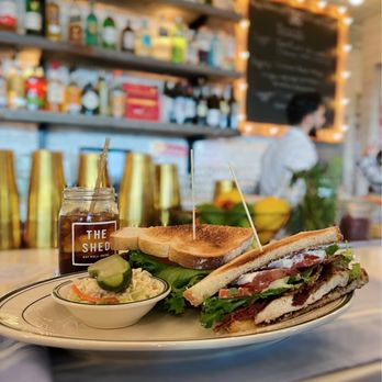 The Shed Restaurant - Plainview NY - BLT with grilled chicken. - Breakfast & Brunch Near Me - Plainview, New York The Shed Restaurant - Plainview NY - BLT with grilled chicken. - Breakfast & Brunch Near Me - Plainview, New York