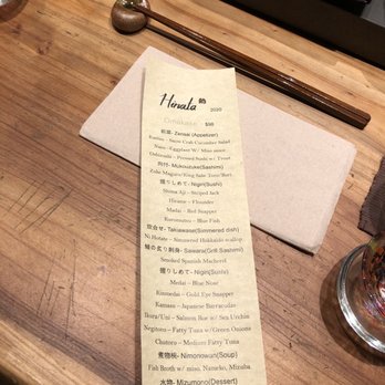 Hinata - Menu - Sushi Bars Near Me - San Francisco, California