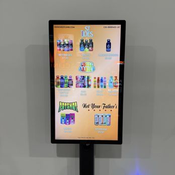 West Clinik - Drink menu next to the fridge - Cannabis Dispensaries Near Me - Santa Ana, California West Clinik - Drink menu next to the fridge - Cannabis Dispensaries Near Me - Santa Ana, California