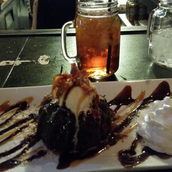 Lunch. Supper! - You need to order the southern mess! $6 is a mouthful of goodness!  Molten chocolate with vanilla ice cream topped with bacon! - New American Near Me - Richmond, Virginia