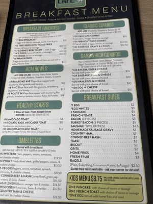 Menu photo 2 Cafe54 Ashland, VA