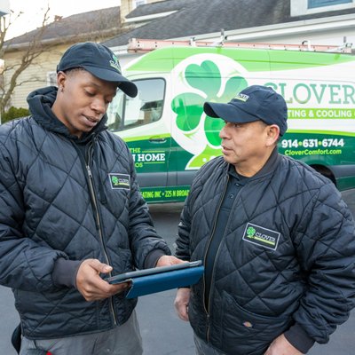 Clover Heating & Cooling Logo