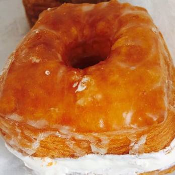 Happy Donuts - Glazed with cream filling - Donuts Near Me - Burlingame, California Happy Donuts - Glazed with cream filling - Donuts Near Me - Burlingame, California