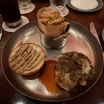 Tiffins Restaurant - Black truffle experience Tiffins signature burger - New American Near Me - Lake Buena Vista, Florida Tiffins Restaurant - Black truffle experience Tiffins signature burger - New American Near Me - Lake Buena Vista, Florida