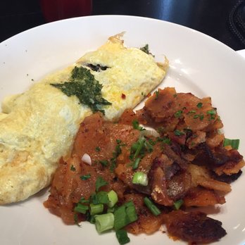 Marigold Kitchen - Broccoli & feta omelette. Came with toast too but I opted out. Make sure you eat the potatoes though! - Breakfast & Brunch Near Me - Madison, Wisconsin Marigold Kitchen - Broccoli & feta omelette. Came with toast too but I opted out. Make sure you eat the potatoes though! - Breakfast & Brunch Near Me - Madison, Wisconsin
