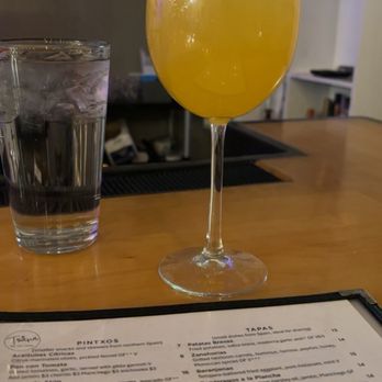 Triana - Menu and White wine Sangria - Tapas/Small Plates Near Me - Albuquerque, New Mexico