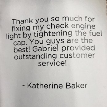 L.D. Automotive - Always good to hear things like this ! - Auto Repair Near Me - Frisco, Texas