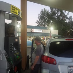 Country Wine & Spirits - Getting gas.