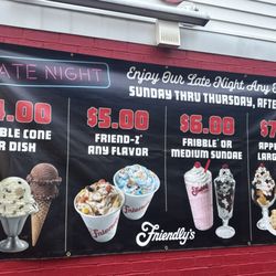 Friendly's - Late night