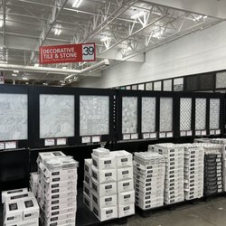 Floor & Decor - Marble tile selections