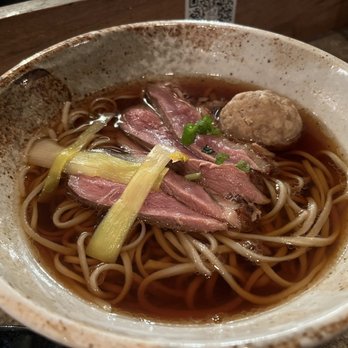 Kamonegi - kamo nanban ~duck breast $24 - Japanese Near Me - Seattle, Washington Kamonegi - kamo nanban ~duck breast $24 - Japanese Near Me - Seattle, Washington