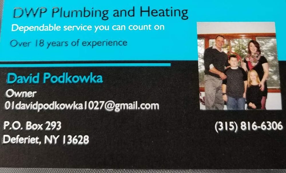 Slide of DWP Plumbing and Heating