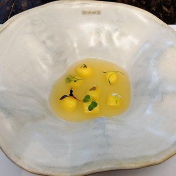 Maní - Maní 09/01/19: Arracacha and Arrowroot Gnocchi – “Dashi" of Tucupi - Brazilian Near Me - São Paulo, SP