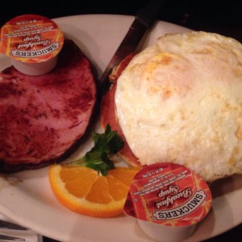 Foxy's Restaurant - Pancake Sandwich: 2 eggs, 3 pancakes, and a thick slice of ham. $9 B'Fast served all day! - Diners Near Me - Glendale, California Foxy's Restaurant - Pancake Sandwich: 2 eggs, 3 pancakes, and a thick slice of ham. $9 B'Fast served all day! - Diners Near Me - Glendale, California