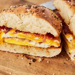 Plaza Bagels & Deli - Bacon egg & Cheese grill open all day!!!!