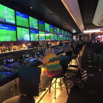 Circa - Mega Bar goes on forever and has TV's as well - Casinos Near Me - Las Vegas, Nevada