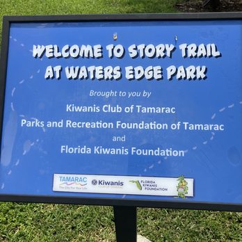 Waters Edge Park - Story trail stop - Parks Near Me - Tamarac, Florida