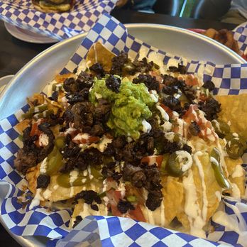 Best Ball - nachos w/ carne asada - Sports Bars Near Me - Van Nuys, California Best Ball - nachos w/ carne asada - Sports Bars Near Me - Van Nuys, California