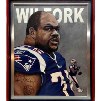 Waldo Custom Framing - Awesome player, awesome painting - Art Galleries Near Me - Randolph, Massachusetts