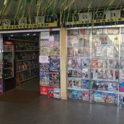 Revistaria e Papelaria Magazine - Fachada da revistaria magazine