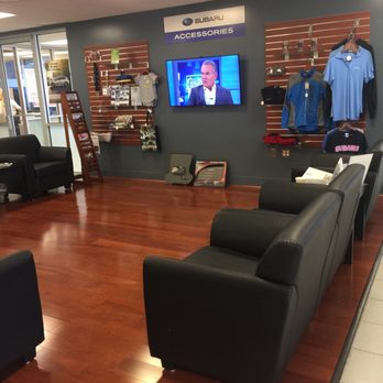 Fox Subaru Macomb - Comfy couches, Tv, Subaru gear to buy.. - Auto Repair Near Me - Macomb, Michigan