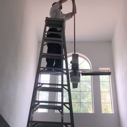 Ceiling fan install
