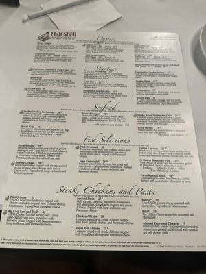 Menu photo 7 Half Shell Oyster House Pelham, AL Menu photo 7 Half Shell Oyster House Pelham, AL